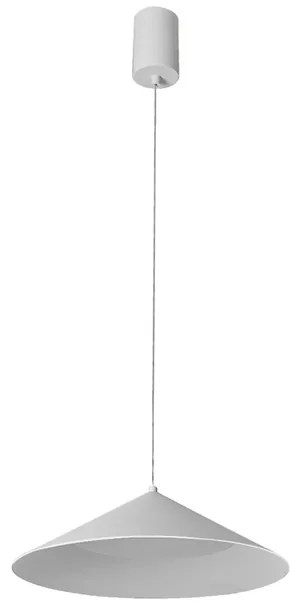 Pendente Led Metal 12W 3000K Simple - BRANCO