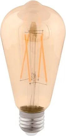 Lâmpada Led Pera Filamento St64 E27 2w 360° 2400k