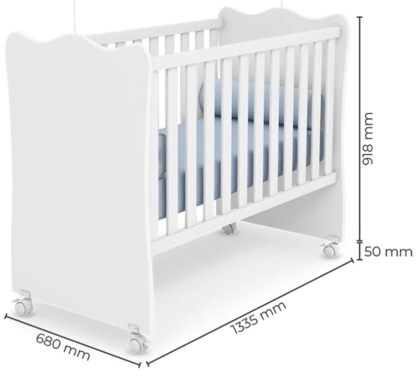 Berço Brilhar Q01 - ADJ Decor