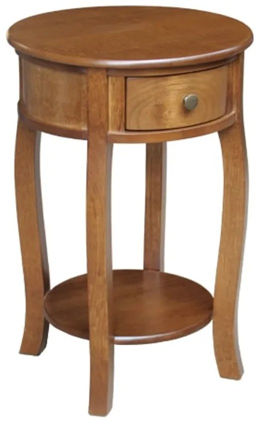 Mesa de Apoio com Gaveta e Prateleira - Wood Prime NP 10614