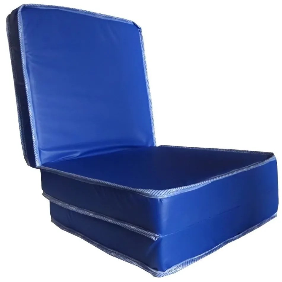 Puff Multifuncional Banco Colch�O E Poltrona Courvin (Vermelho)