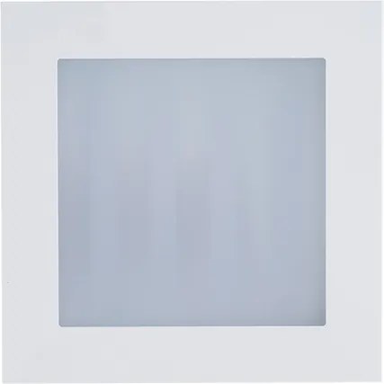 Plafon Led Sobrepor Quadrado Branco 16W 6500K Londres