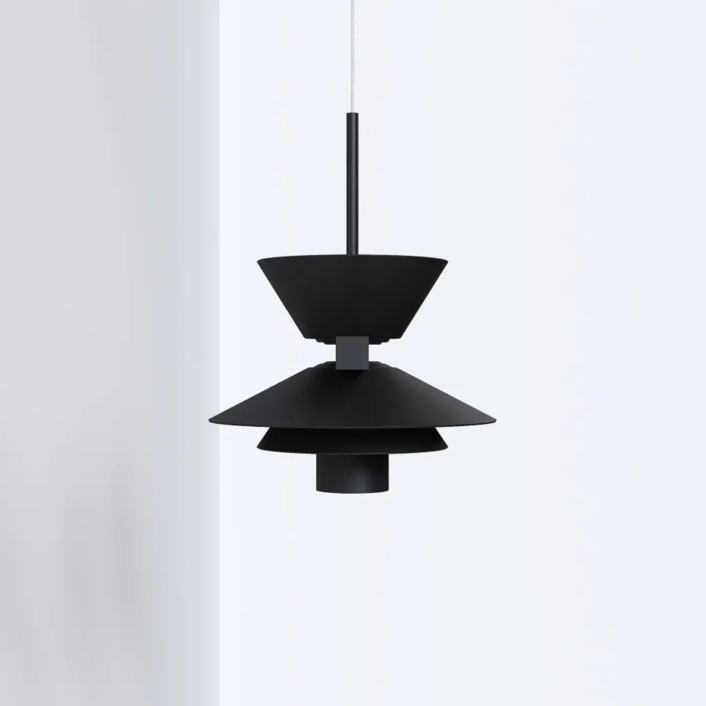 Pendente Bird Occa Linear 15X23X70Cm Alumínio 03Xmr11 - Qimporta Pd237... (AMENDOA)