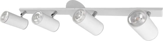Spot Sobrepor Aluminio Branco 4W Tubo