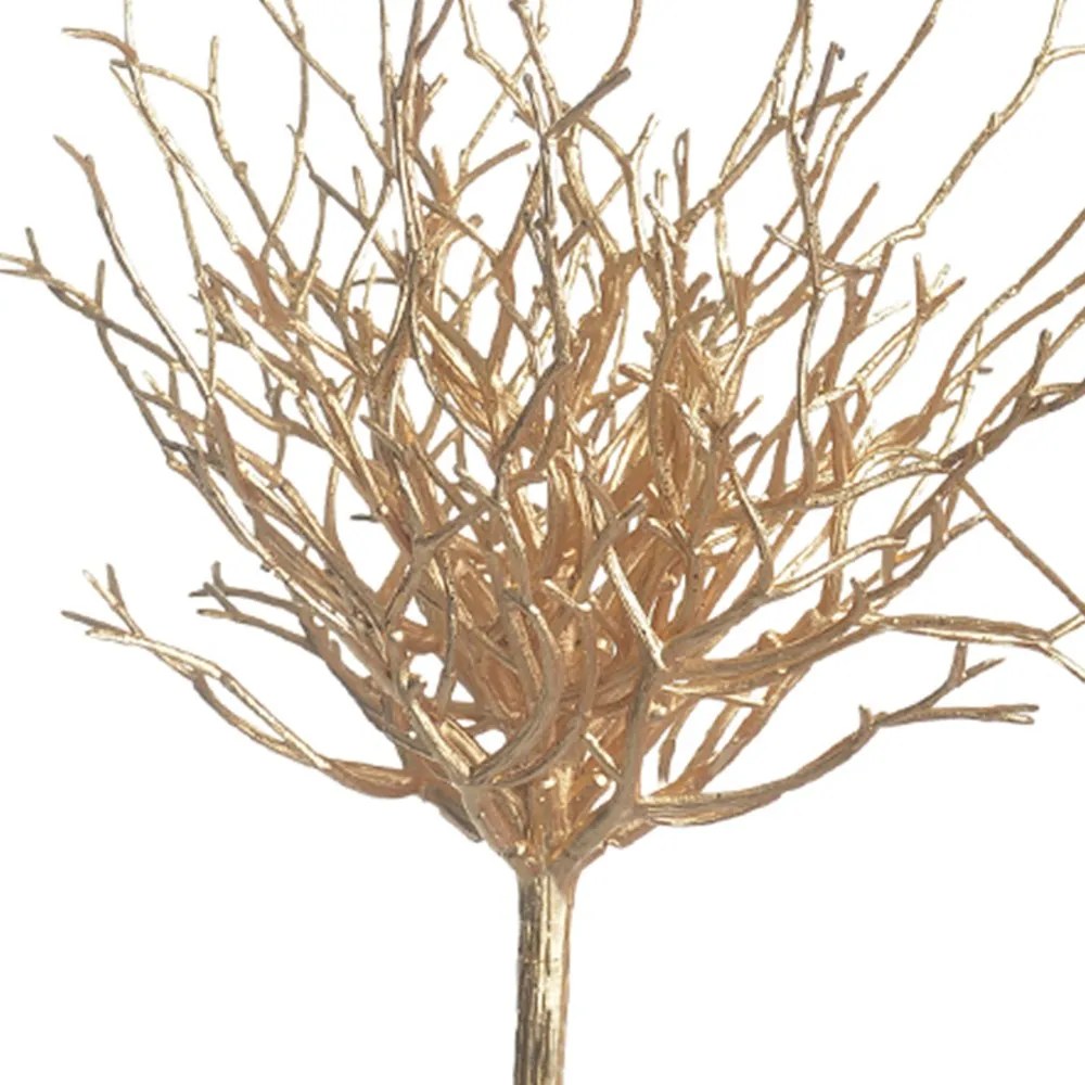 Coral Natal Com Glitter Dourado 62 cm F04 - D'Rossi