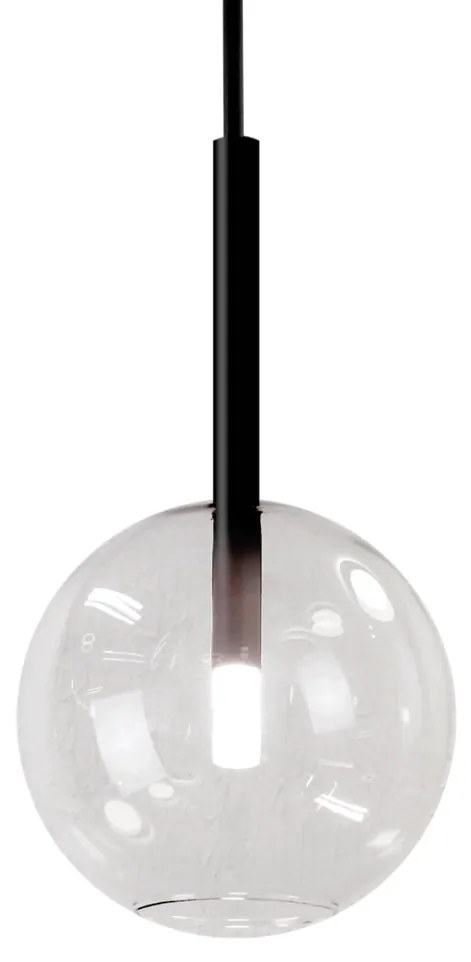 Pendente Ball Ø25X76,4Cm Led 5W - Usina 19725/25 (OL-F - Verde Oliva Fosco, 3000k, 220v)