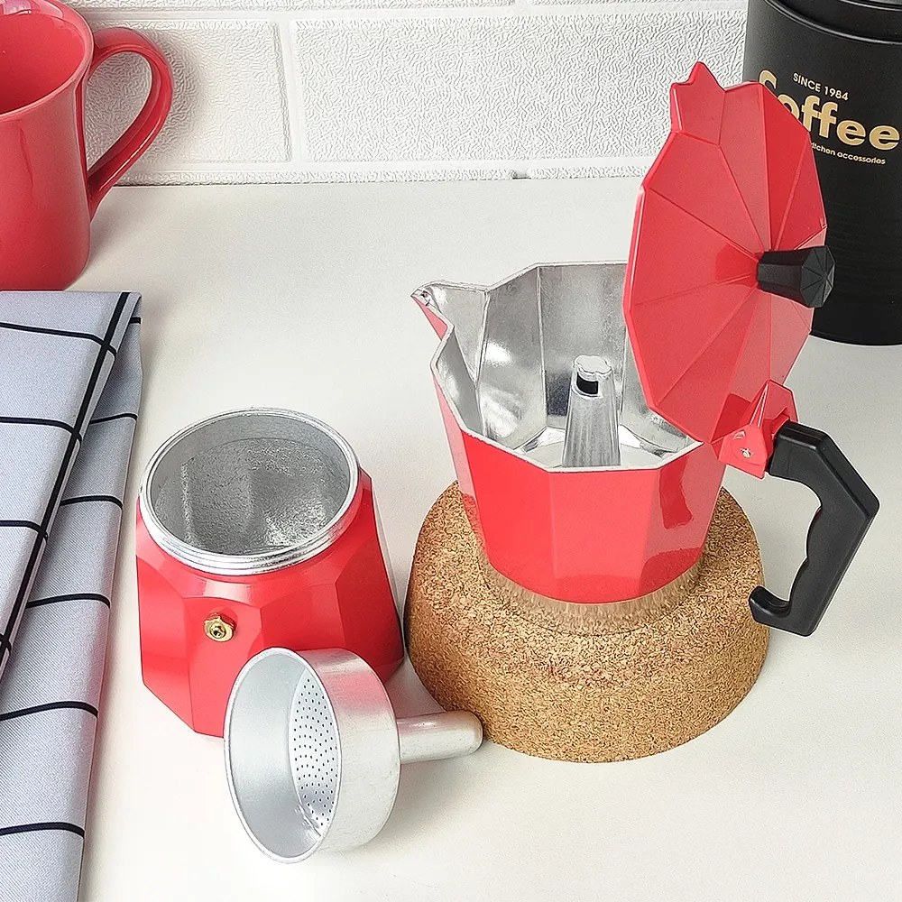 Cafeteira Italiana - Vermelho