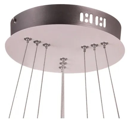Pendente Montreal Aro Ø60X2Cm / Ø50X2Cm / Ø40X2Cm Led 89W 3000K Bivolt... (Branco)