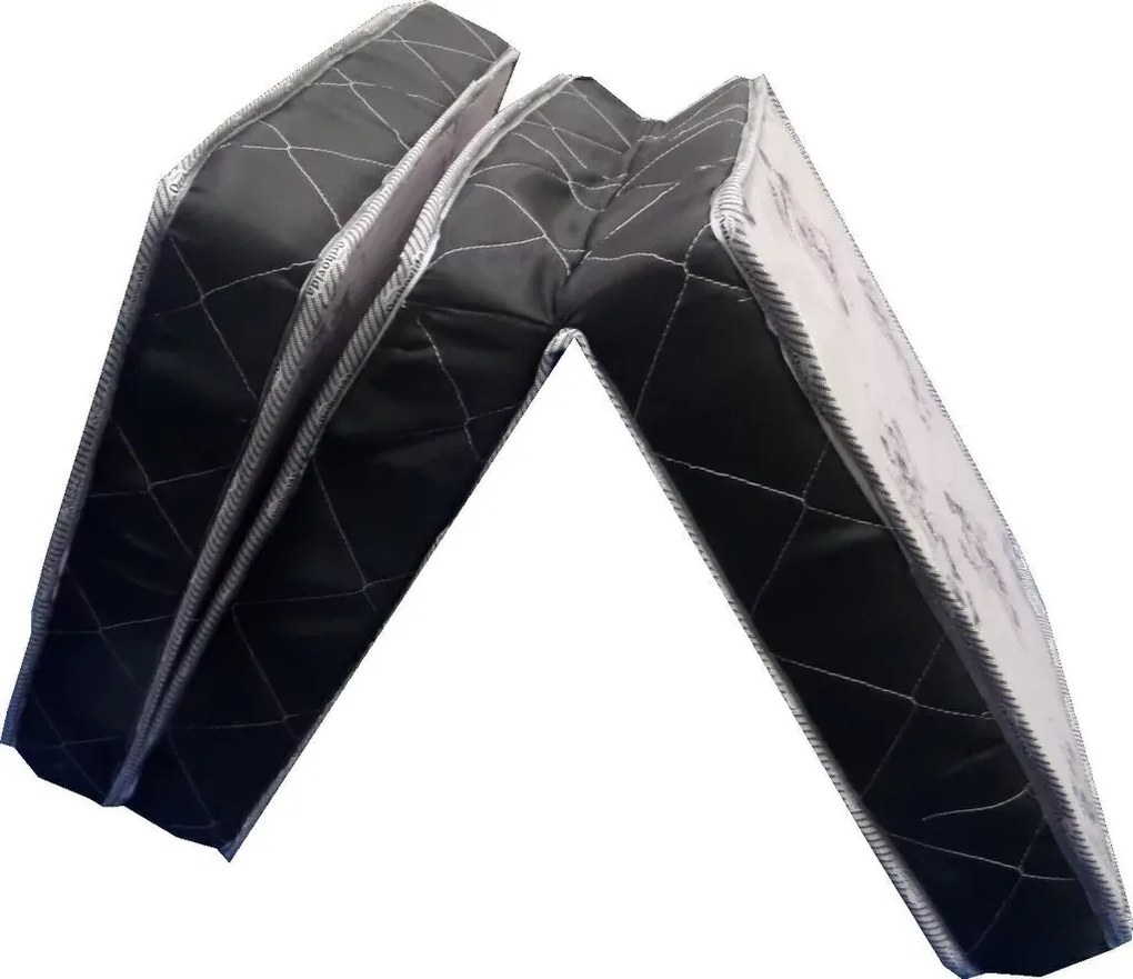 Colchonete Dobr�Vel Multifuncional 180X55X5Cm Metalass� (Cinza-claro)