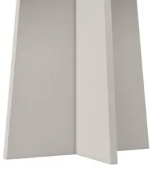 Mesa de Jantar Retangular 160cm 6 Lugares Zuma Off White N02 - Mpozena