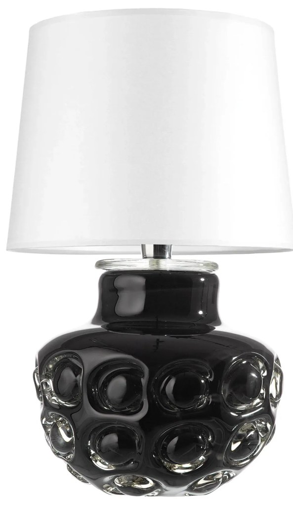 Abajur Murano Novara - Preto Ágata  Preto Ágata