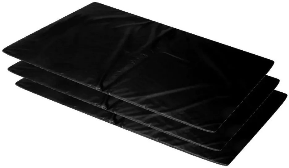 Kit 3 Colchonetes Academia, Espuma D33 Impermeável 90 X 42 (Azul)