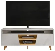 Rack Bancada de TV 60 Pol 150cm Elaine D04 Cedro/Bali - Mpozenato