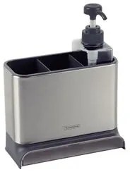 Organizador de Pia Tramontina Plurale em Plástico e Aço Inox