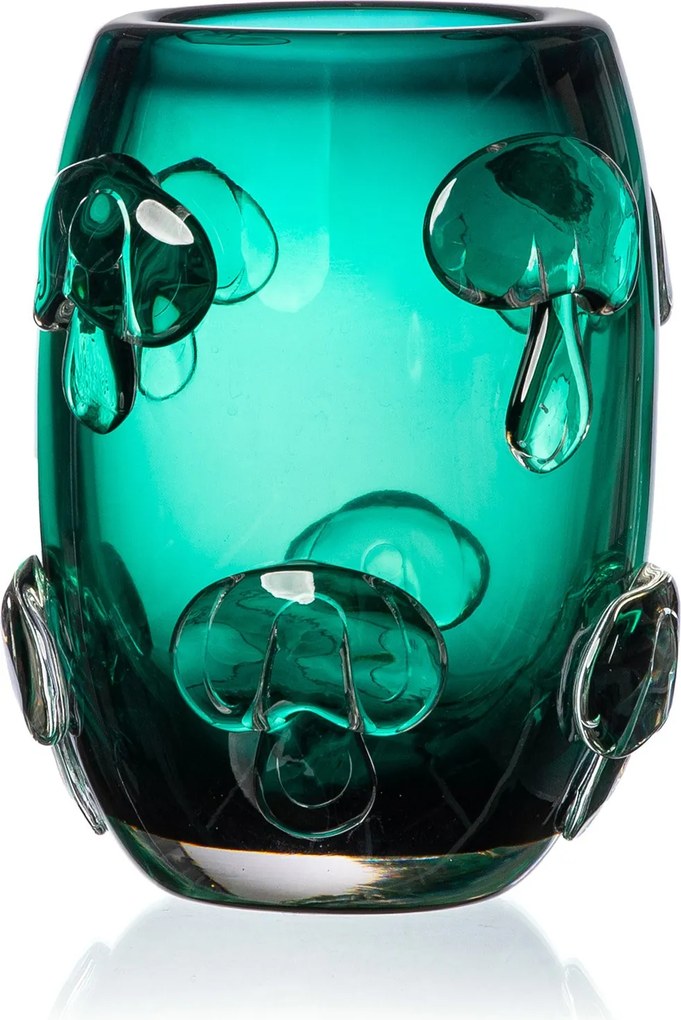 Vaso de Murano Champignon M - Verde Folha  Verde Folha