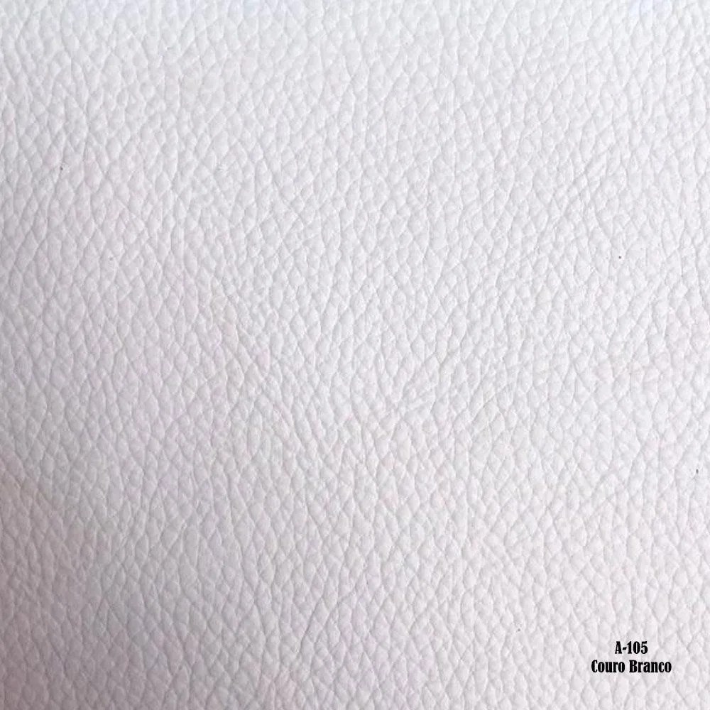 Kit 2 Poltronas Decorativa Bia Couro Branco G58 - Gran Belo