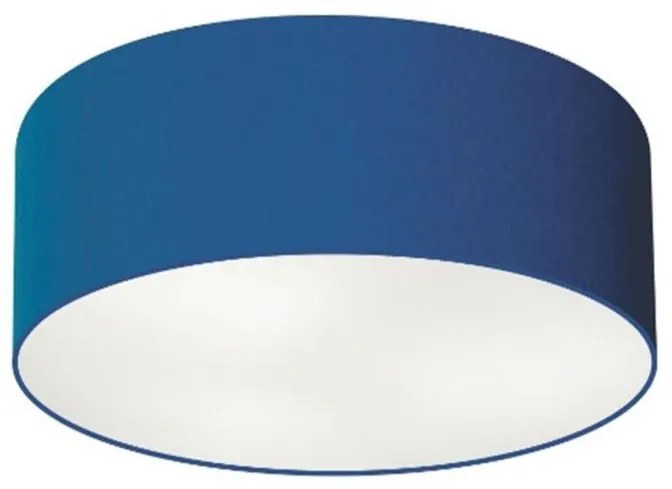 Plafon Para Sala Cilíndrico SL-3046 Cúpula Cor Azul Marinho