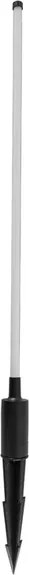 Espeto Led Aluminio Preto 10W 3000K Ip65 Vertical