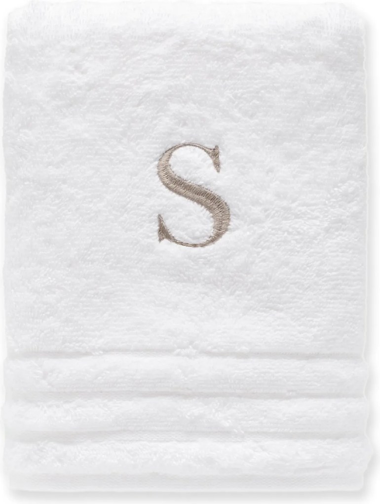 Toalha de Lavabo Trussardi 100% Algodão Imperiale - Branco  Branco