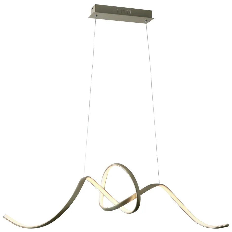 Pendente Lace 100X25Cm Led 36W 3000K Bivolt / Dourado | Studioluce Pd1... (Dourado)