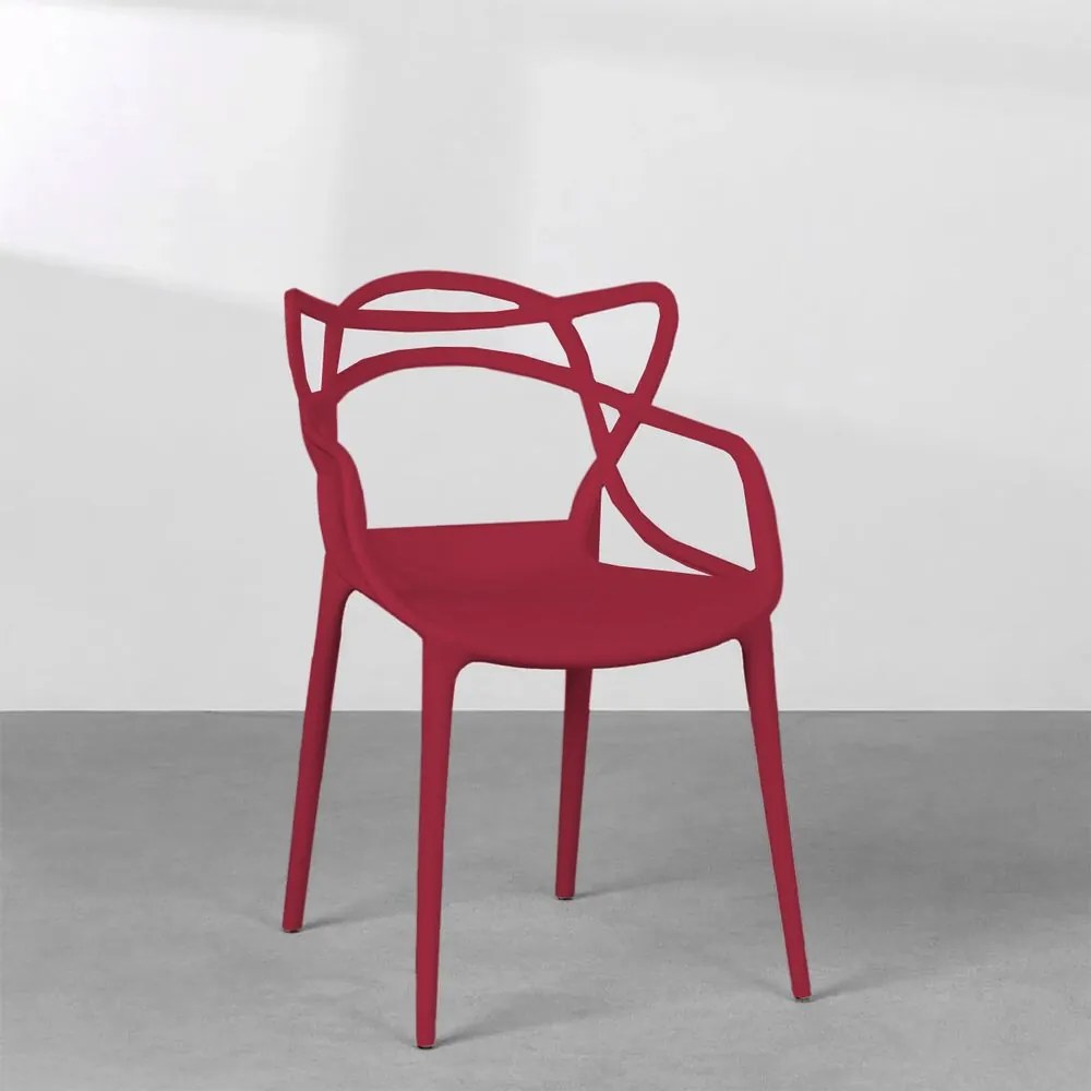 Cadeira Allegra - Vermelho