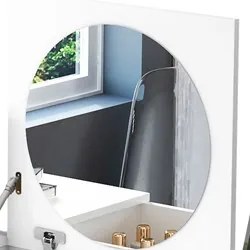 Penteadeira Camarim Escrivaninha Crys 1 Porta M20 Branco - Mpozenato