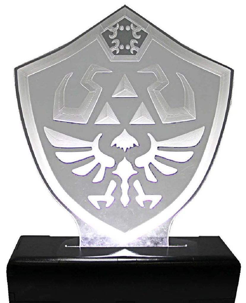 Luminaria em Acrilico Escudo Zelda