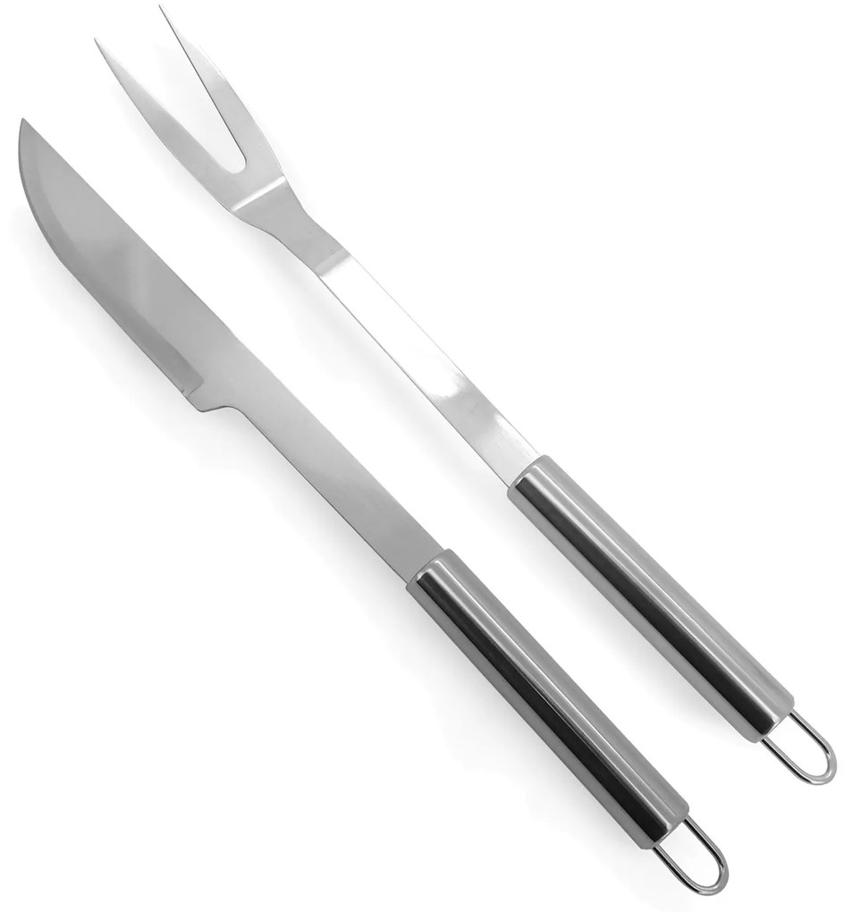 Jogo Para Churrasco - Inox (2 Peças)