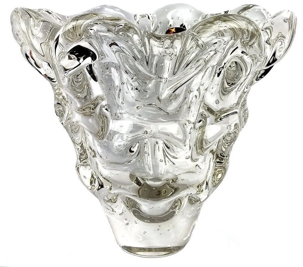 Vaso Murano Huaraz PP - Cristal Transparente  Cristal Transparente