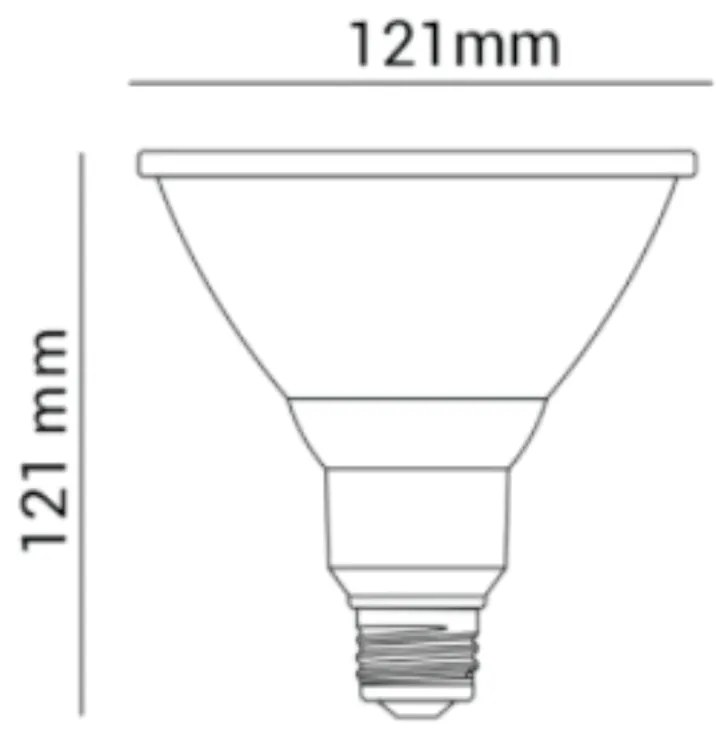 Lâmpada Par38 14W 1000Lm 6500K 36° Bivolt | Opus Lp 37257