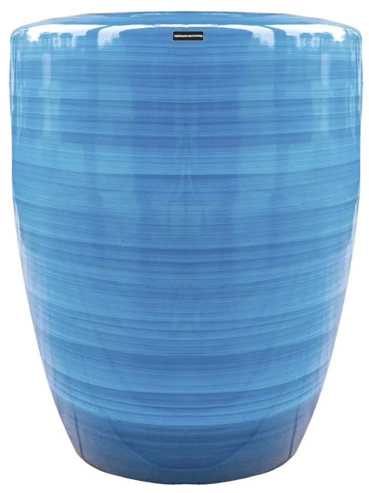 Vaso de Chão Largo - Alto Brilho - Aurora Boreal
