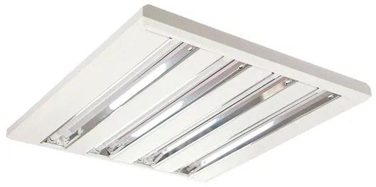 Luminaria Aluminio Sobrepor Branco