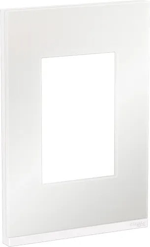 Placa 4x2 3 Postos Suporte Branco Vertical Orion Class