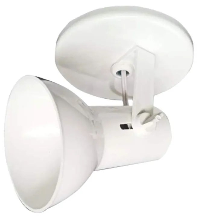 Spot B1 Simples Copinho PVC 1x E27 Led Bulbo Branco - Bivolt