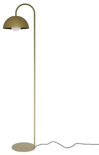 Luminária de Chão Aço Carbono Dourado - 74030 Sun House