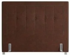 Cabeceira Cama Box Casal King 195cm Paolla Z37 Sintético Camel - Mpoze