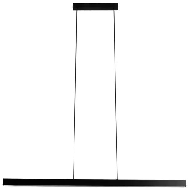 Pendente Led Aluminio 24W 3000K Fit25 Row - PRETO