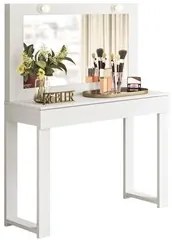 Penteadeira Camarim Escrivaninha Realeza M20 Branco - Mpozenato