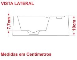 Cuba Pia De Apoio Para Banheiro Quadrada Kuad 32 C08 Vermelho - Mpozen