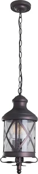 Pendente Vidro Ferro Cafe Ip54 Americano