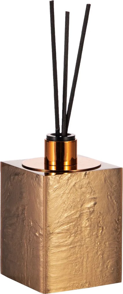 Porta Difusor de Ambientes Resina Champagne - Red Gold