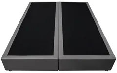 Base Box para Cama Casal Queen 158x198cm Bipartido Liz S05 Sintético C