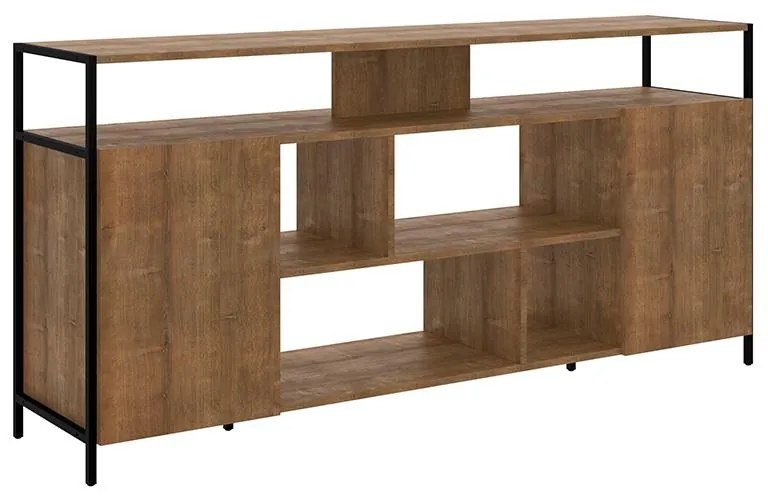 Rack Para Tv Sala Com 7 Prateleiras Multifuncional - Vermont