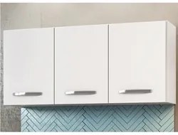 Kit 2 Armários Aéreos Honduras 3 Portas 120cm Branco - Lumil Móveis