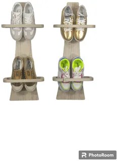 Sapateira Aérea Dara Pinus Kit 2 Peças Woodyou