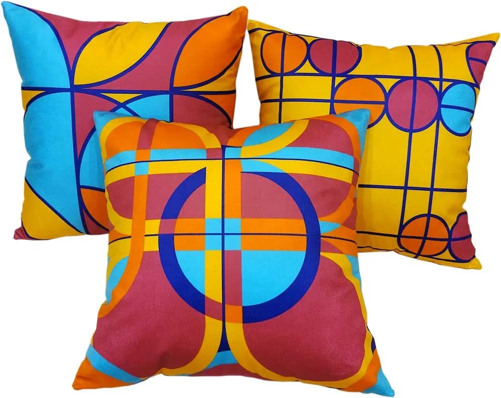 Capa de Almofada Delfi 44x44cm - ADE-0102