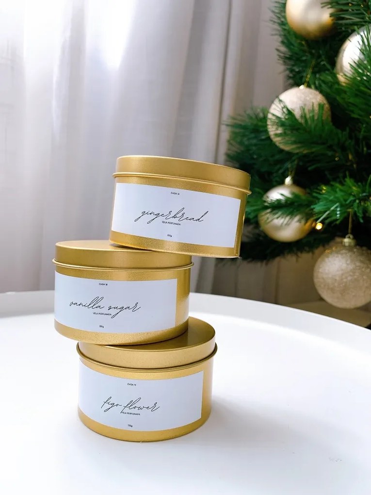 Vela Perfumada Figo Flower