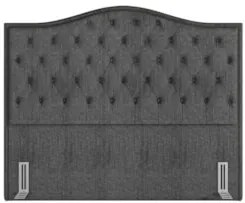Cabeceira Cama Box Casal Queen 160cm Siena Z37 Linho Cinza - Mpozenato