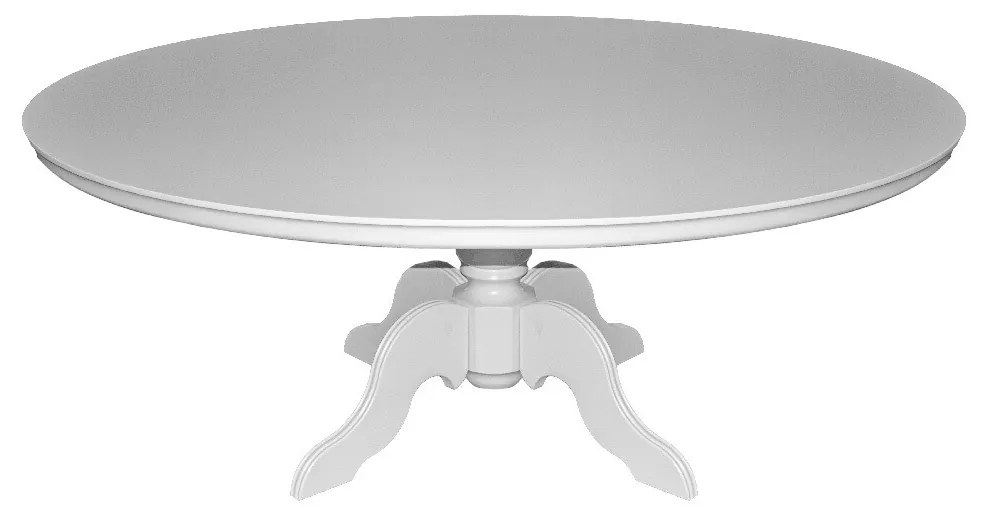 Mesa Redonda Antique M - Branco  Kleiner