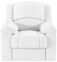 Poltrona do Papai Reclinável Pietra Zero Wall FH9 PU Branco - Mpozenat